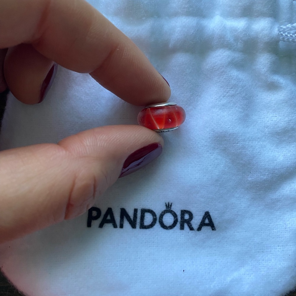 Pandora coral charm